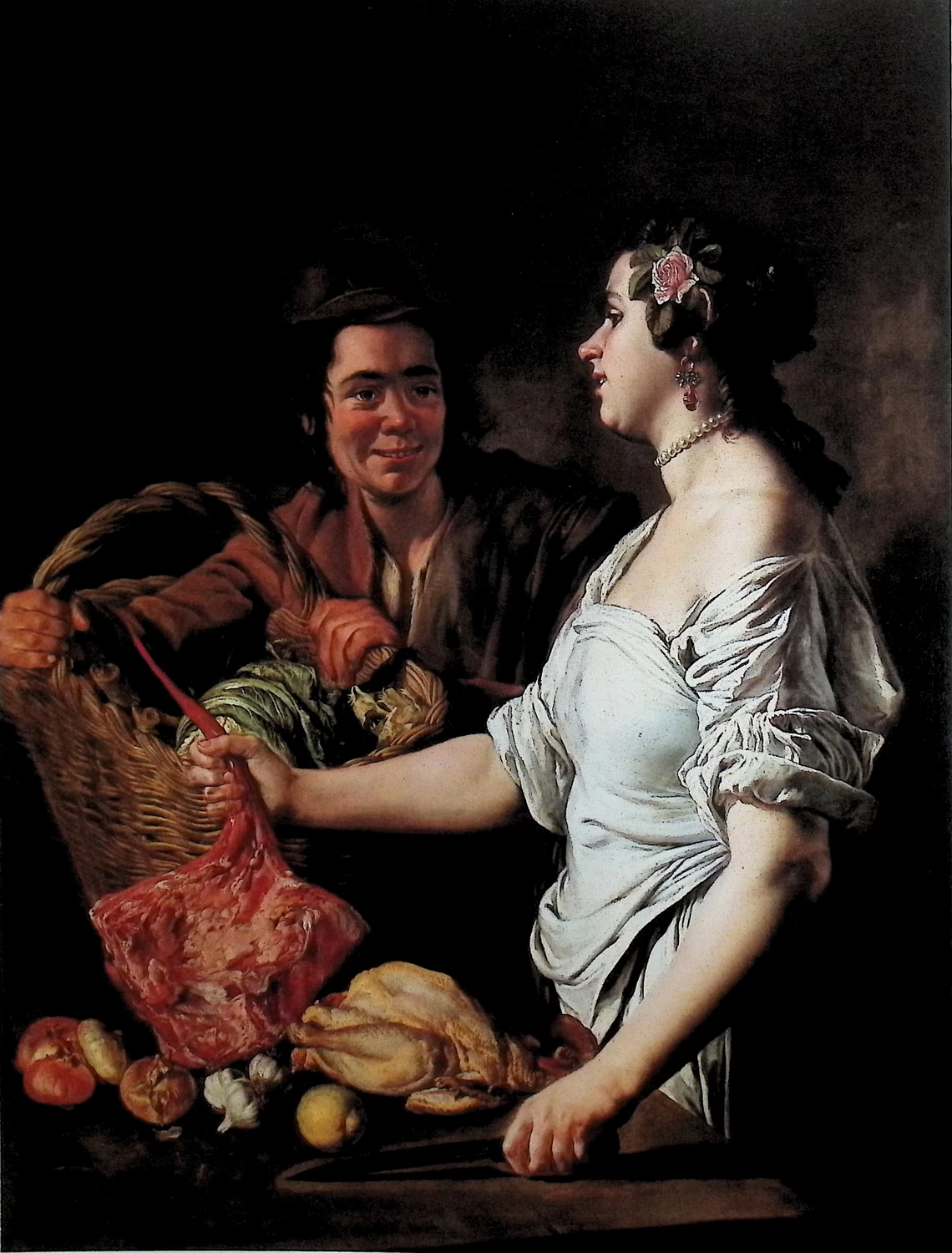 Giacomo Ceruti, il Pitocchetto - 378, La cuoca e il portarolo